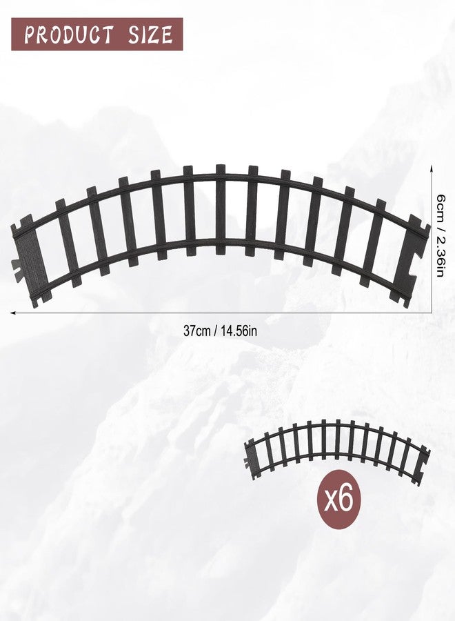 Hot Bee Train Tracks Accessories Width 6cm (2.36in) Railroad Building Toy Railway Rail for 9015 Trains Set - Image 2